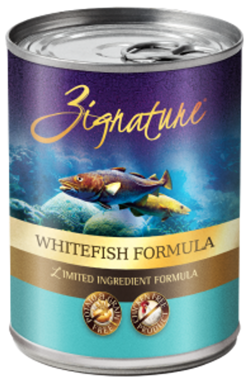 Zignature Whitefish Dog Food Canned 13oz
