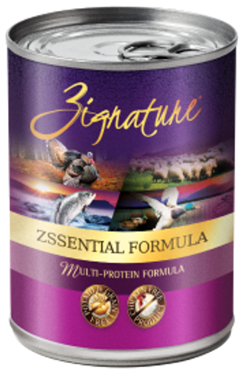 Zignature Zssentials Dog Food Canned 13oz