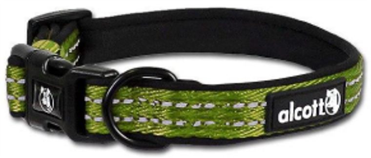 Alcott Adventure Collar Green 5/8" 10-14"