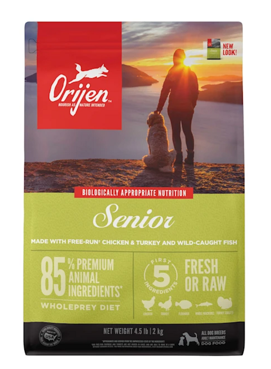 4.5# Orijen Senior Dog Food