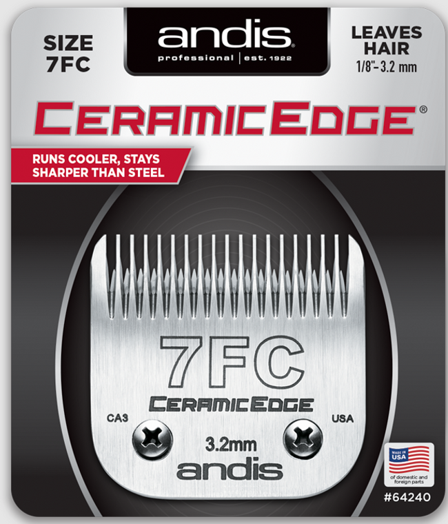 Andis CeramicEdge Detachable Blade Size 7FC