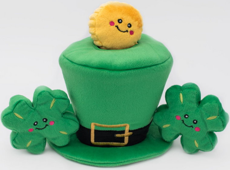 Zippy Paws Burrow St. Patrick's Leprechaun Hat