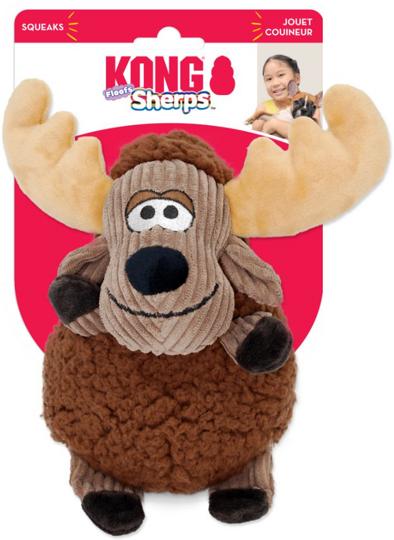 Kong Sherps Floofs Moose Medium