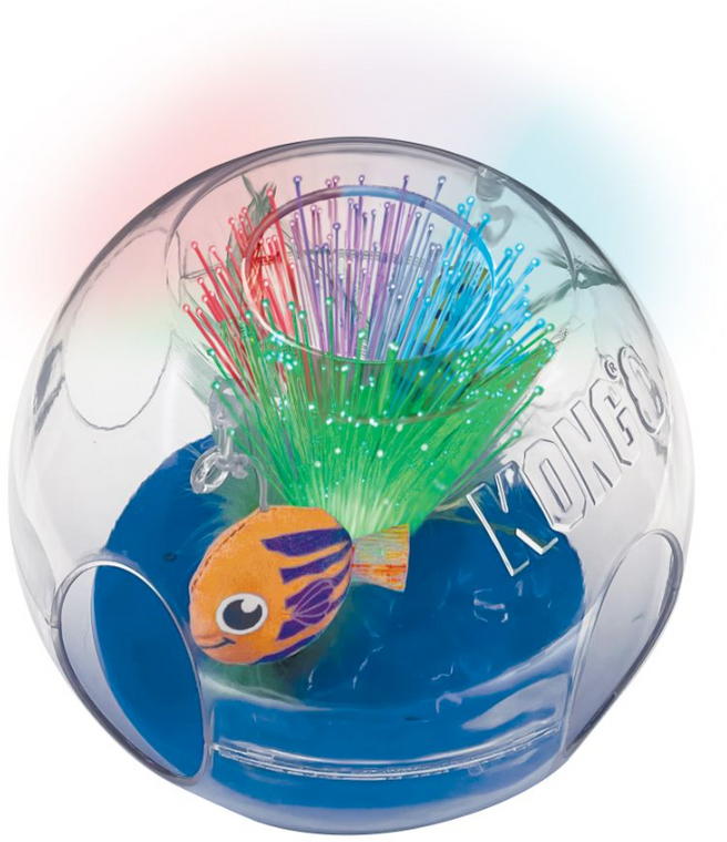 Kong Bat A Bout Glow Aquarium Cat Toy