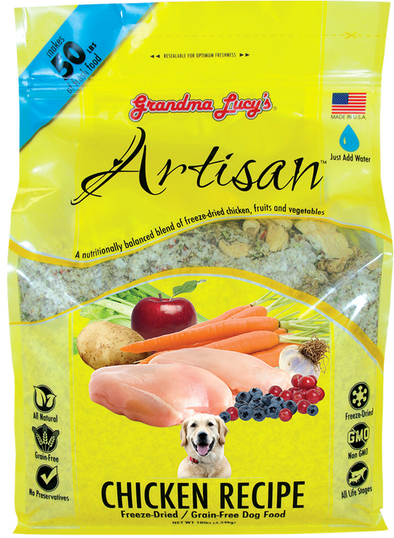 Grandma Lucy's Artisan Chicken Dog Food 10lb