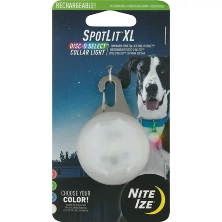 Niteize SpotLit Collar Light Extra Large Disc-O Select