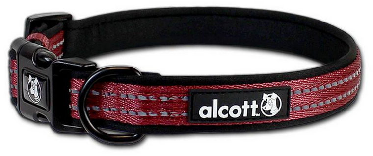 Alcott Adventure Collar Red 5/8" 10-14"