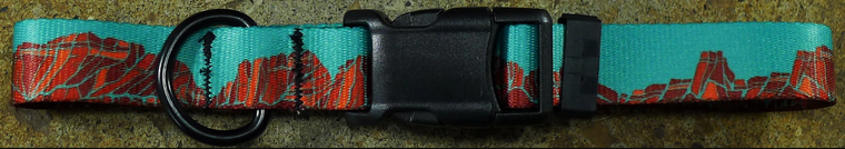 Mtn Straps Collar Canyon Walls 16-28