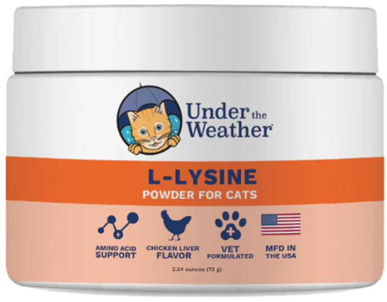 Under The Weather L-Lysine Support Powder 2.54oz