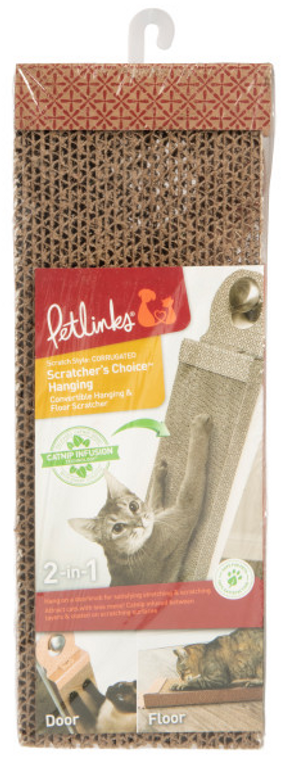 Petlinks Scratchers Choice Hanging Cat Scratcher