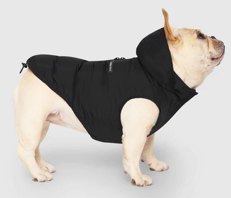 Canada Pooch Waterproof Puffer Black size 28