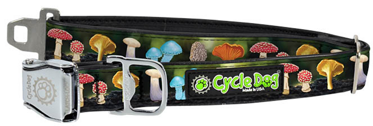 Cycle Dog FattyWidth 1.5" Collar Mushroom Large