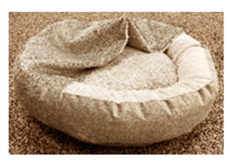 Arlee Blanket Donut 24x24x8 Tan