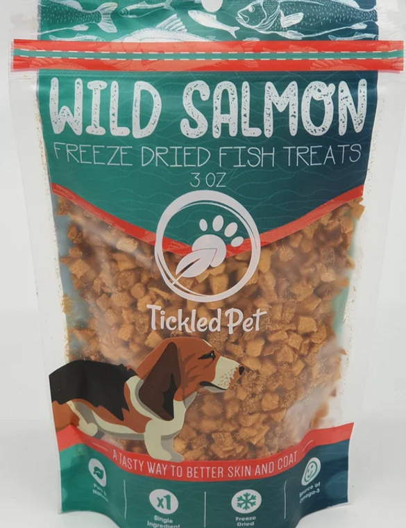 Tickled Pet Food Topper Salmon For Dogs 3oz
