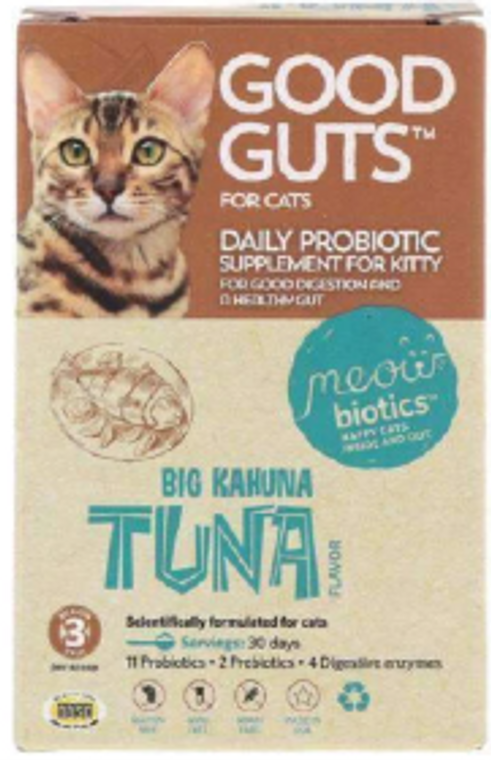 Good Guts For Cats Daily Probiotic Supplement
