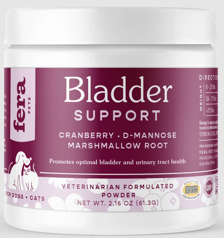 Fera Pet Organics Bladder Support Dogs & Cats Powder 60 servings