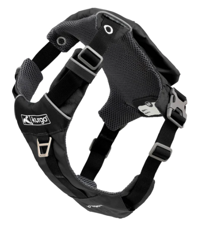 Kurgo Stash N Dash Harness Black X-Small