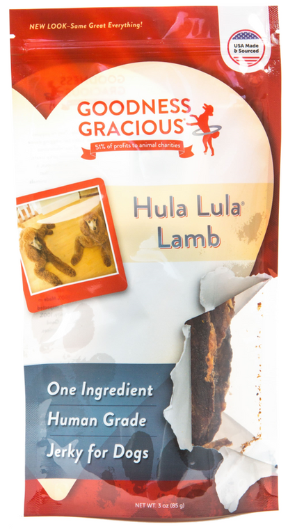 Goodness Gracious Hula Lula Lamb Jerky 3oz