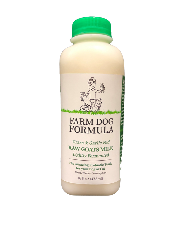 Ghost Farm Fermented Goat Milk Kefir Dog Food 16oz