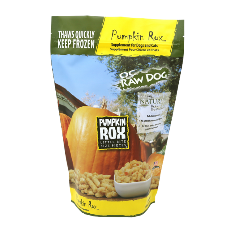 OC Raw Rox Pumpkin Dog Food 2lb