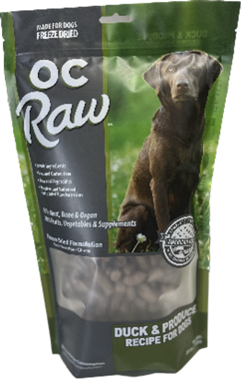 OC Raw Freeze Dried Meaty Rox Duck 20oz