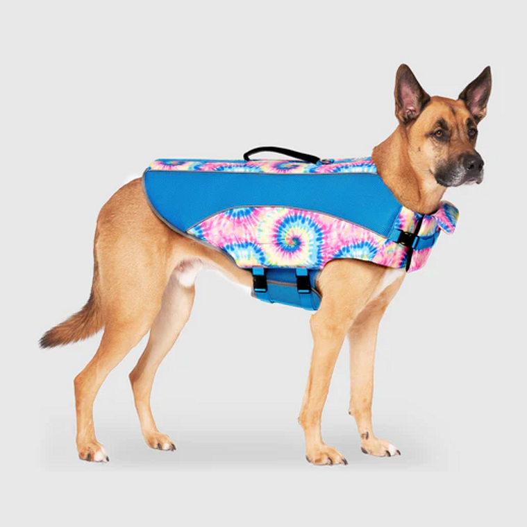 Canada Pooch Wave Rider Life Vest Tie Dye Large