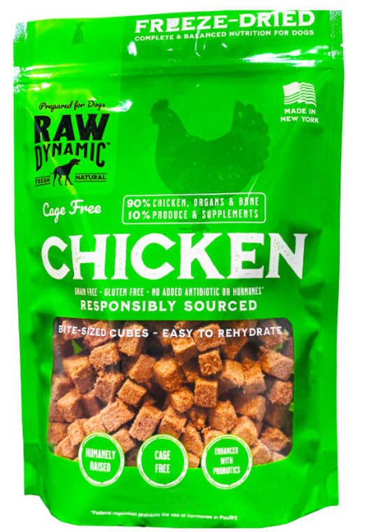 Raw Dynamic Freeze Dried Dog Treat Chicken 1.5oz