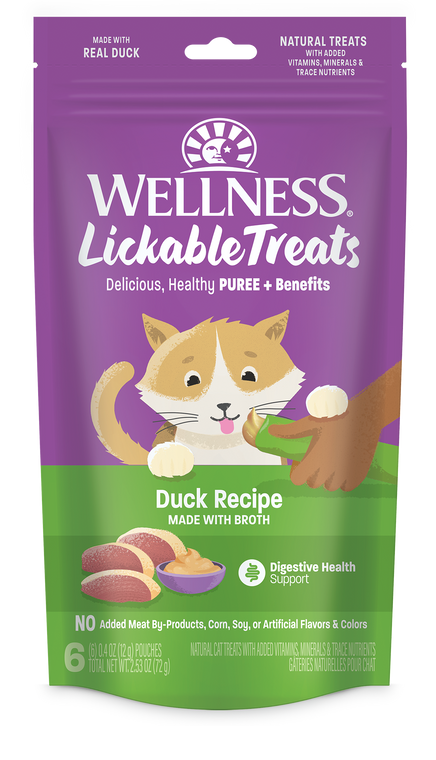 Wellness Lickable Treat Duck 2.5oz