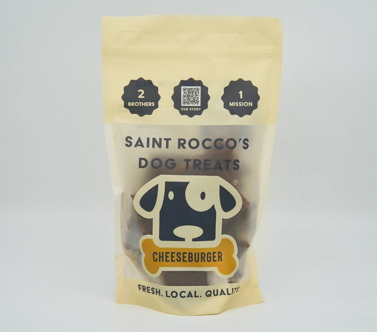 Saint Rocco’s Dog Treats Cheeseburger 3oz