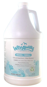 Wee Away Original Odor & Stain Remover Away Ocean Breeze 1 Gallon