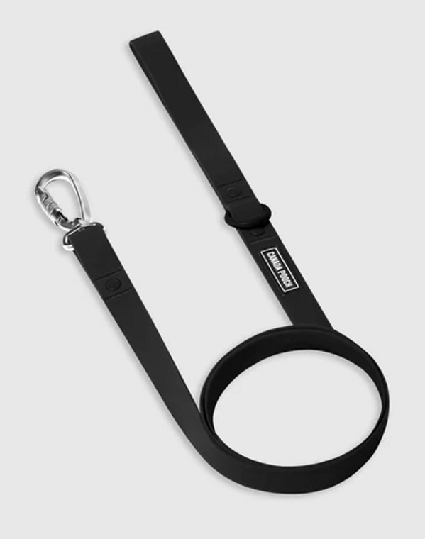 Canada Pooch Waterproof Leash Small/ Medium Black