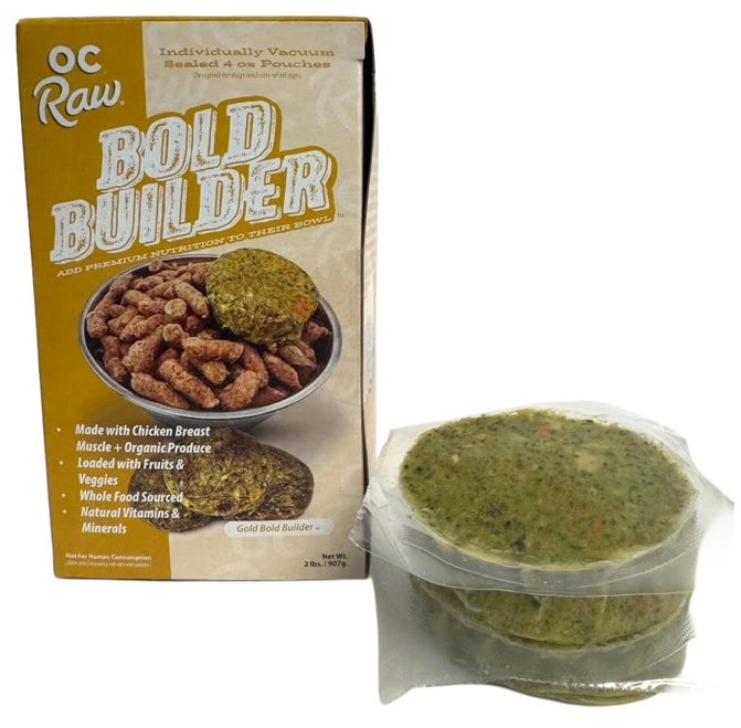 OC Raw Bold Builder Gold Chicken 2lb