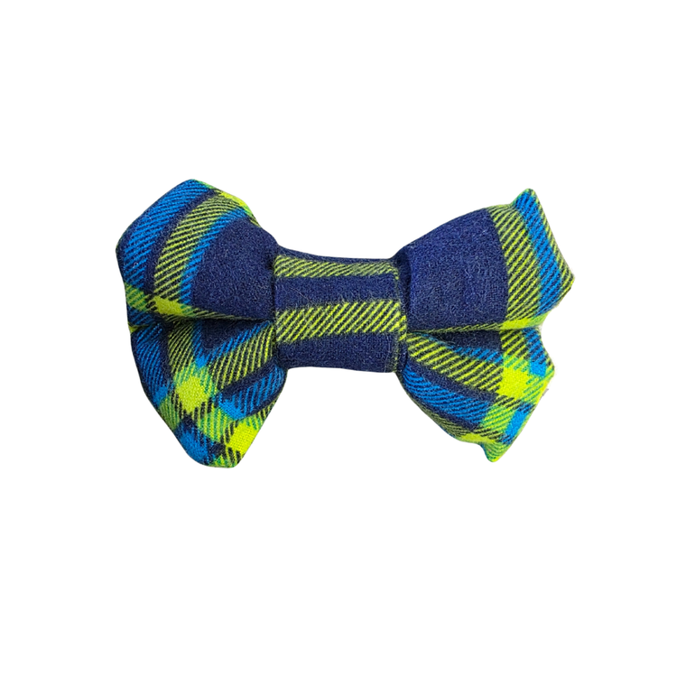 Moonstone Bow Tie Plaid