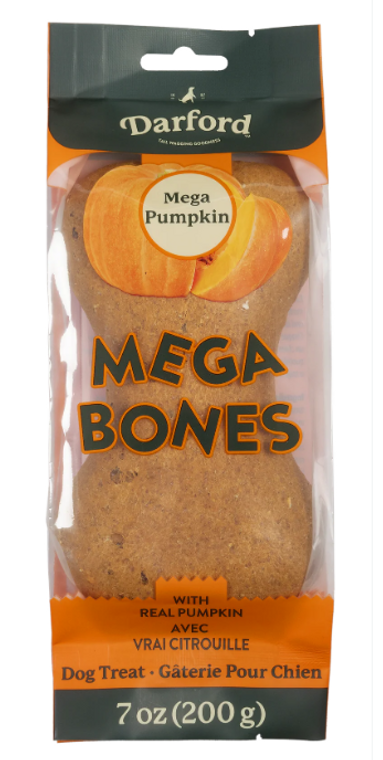 Darford Dog Mega Bone 7oz Pumpkin