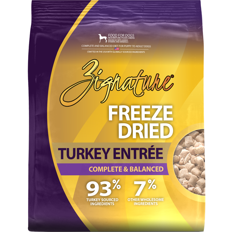 Zignature Freeze Dried Turkey Entrée 4oz