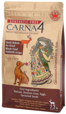 Carna4 Grain Free Venison Dog Food 2.2lb