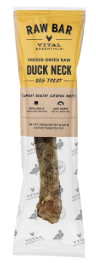 Vital Essentials RAW BAR Freeze-Dried Raw Dog & Cat Snacks Duck Neck (single)