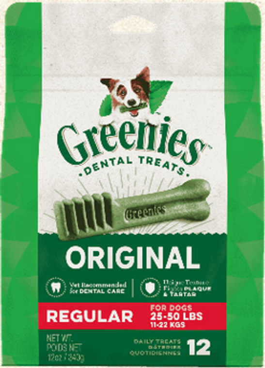 Greenies Regular 12 Pack 12oz