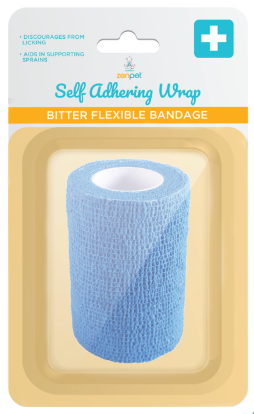 ZenPet Self Adhering Wrap Bitter Flexible Bandage 3" x 5yds