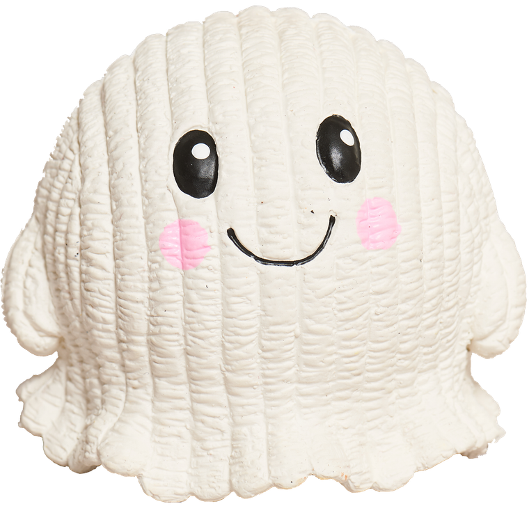 HuggleHounds Lil' Boo Ghost Ruff-Tex® Ball, Large