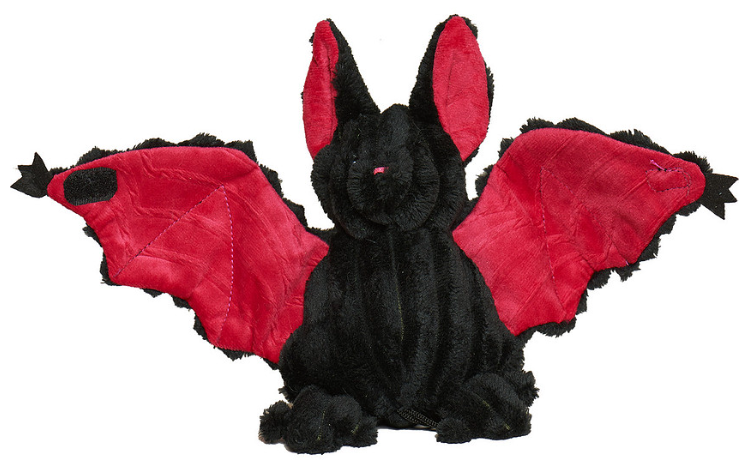 HuggleHounds Batilda Plush Bat, Small
