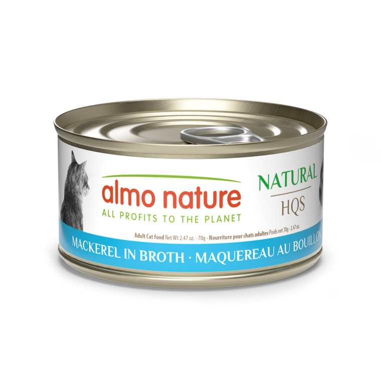 Almo Nature HQS Natural Mackerel 2.47oz