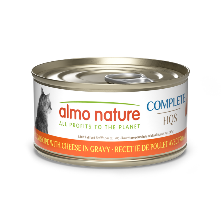 Almo Nature Complete Chicken with Cheese in gravy  2.47oz