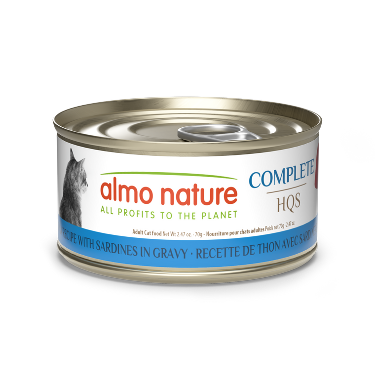 Almo Nature Complete Tuna with Sardines in gravy 2.47oz
