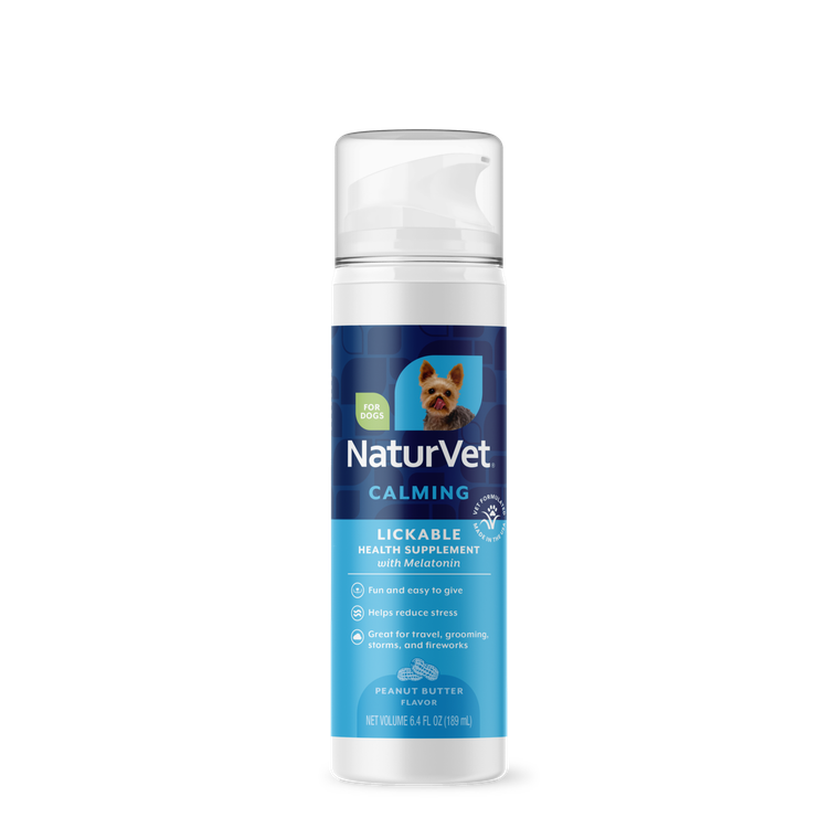 NaturVet Calming Dog Lickable with Melatonin  210gr