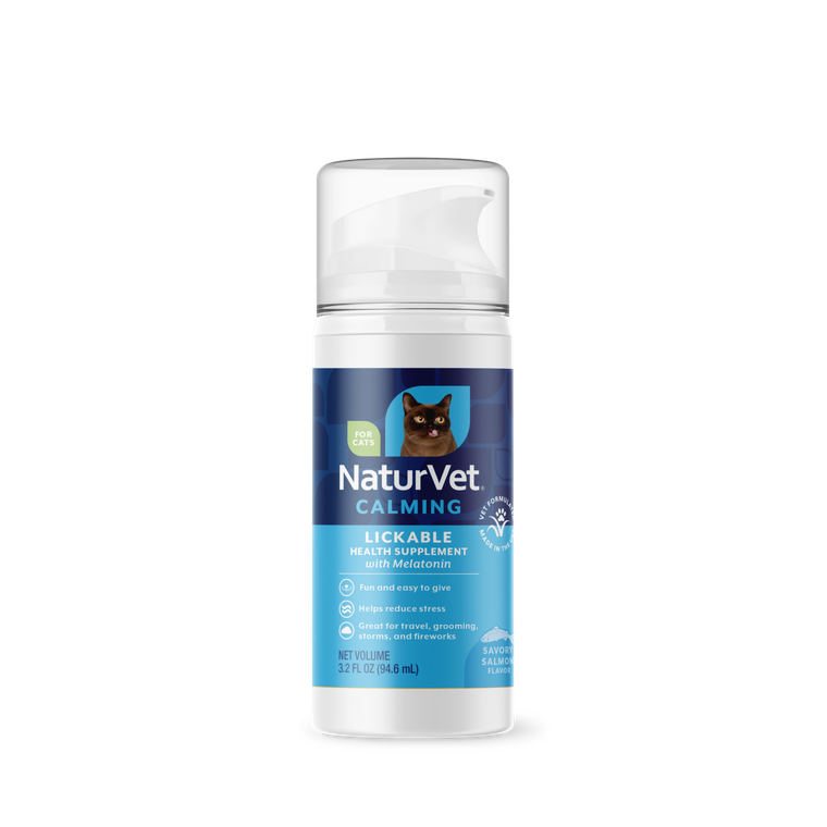 NaturVet Calming Cat Lickable with Melatonin  110gr