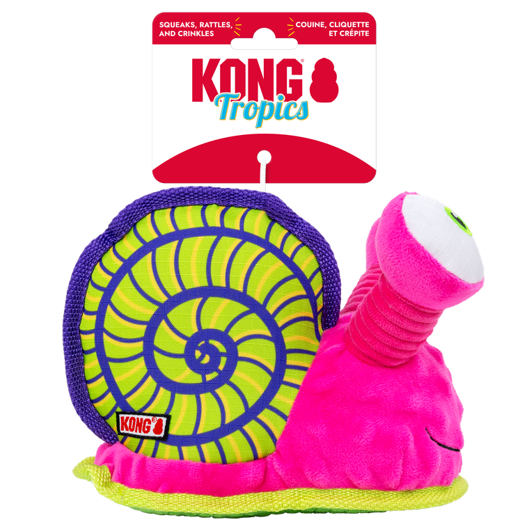 Kong Tropics Rattlez Snail Md/Lg