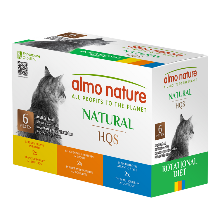 Almo Nature HQS Natural Rotational Diet 6pk of 5.29oz cans