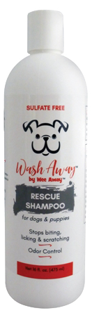Wee Away Wash  Away Rescue Dog Shampoo 16oz