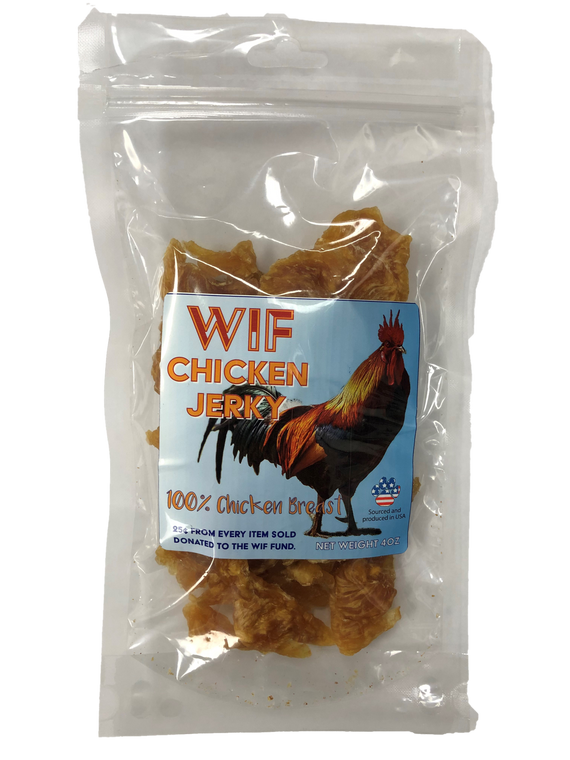 100% WIF Dehydrated Chicken Breast 4oz Dog Treat